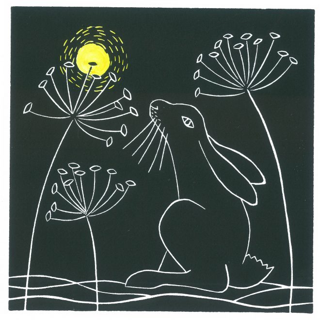 Hare and Moon (Anna Pye)