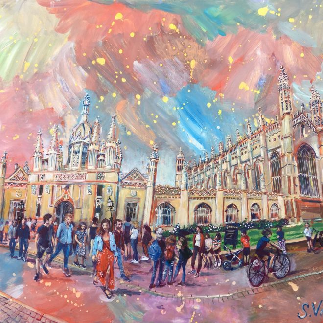 King's College Crowd (Sonia Villiers)