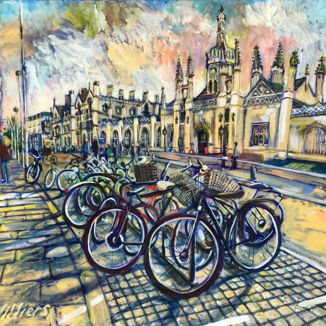 King's Parade Bicycle Sunset (Sonia Villiers)