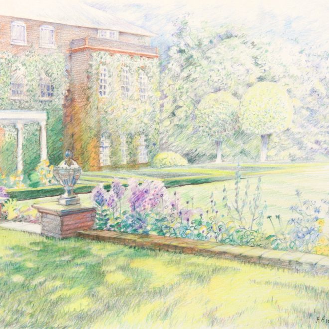 Midsummer Morning, Trumpington Hall (Ann Brown)