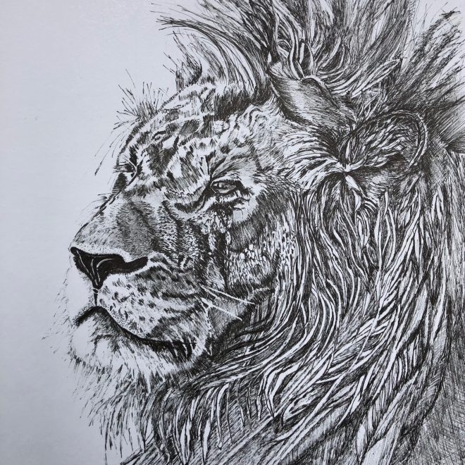 Portriat of a Lion (Mel Collins)