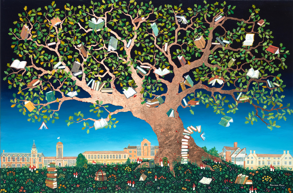 Cambridge Tree of Books (Maureen Mace)