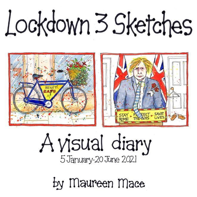 Lockdown 3 Book of Sketches Maureen Mace