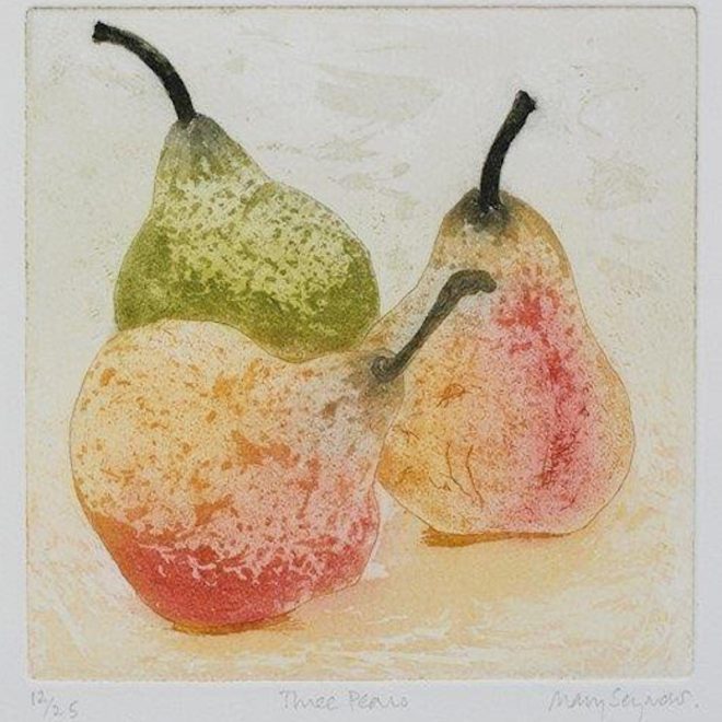 Three Pears (Mary Seymour)