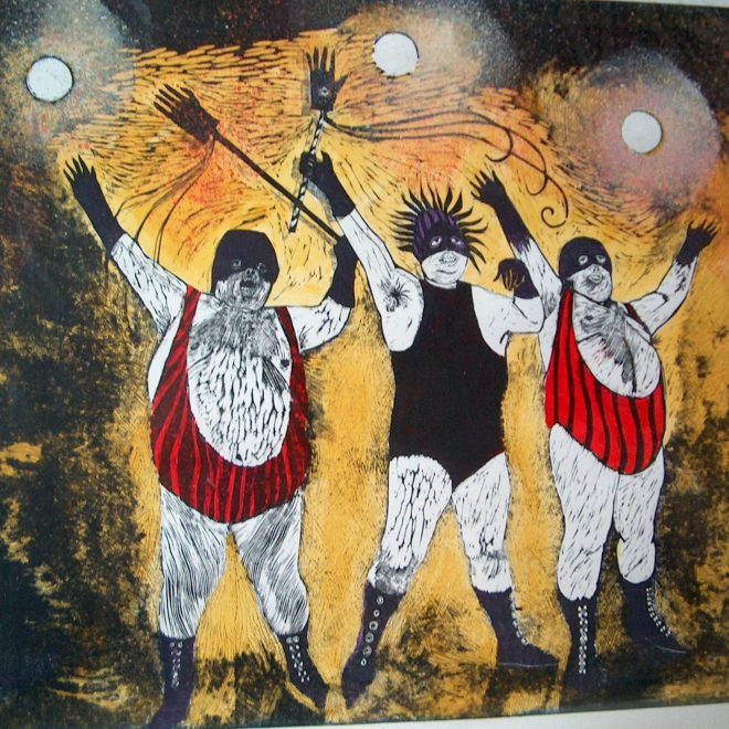 Wrestlers (Rosemary Myers)