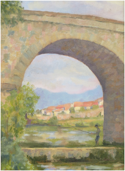 The Bridge at Rocquebrun (Sara Woodall)