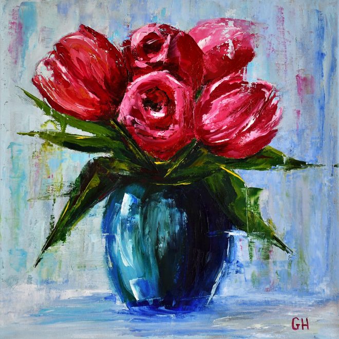 TULIPS IN RED (Galina Holley)
