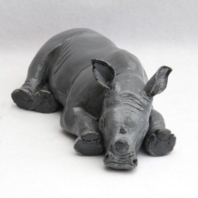 Baby-White-Rhino-Ceramic (Janice R Anderson)