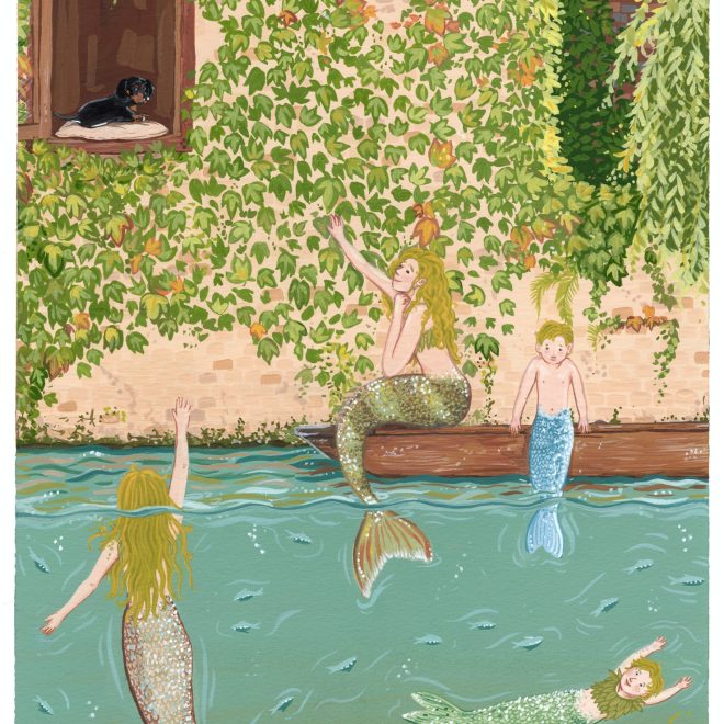 Mermaids of Cambridge Meeting at the Old Window (Jessica Hutchinson)