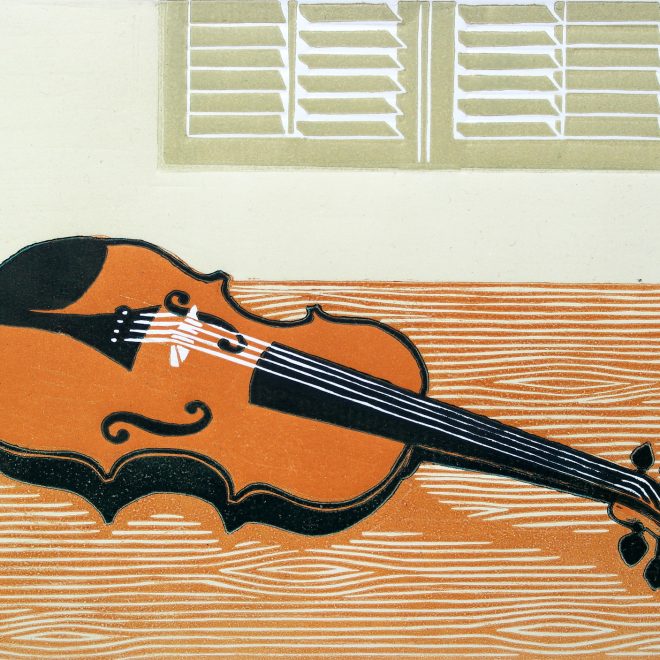 Violin & Window print (Derek Wood)