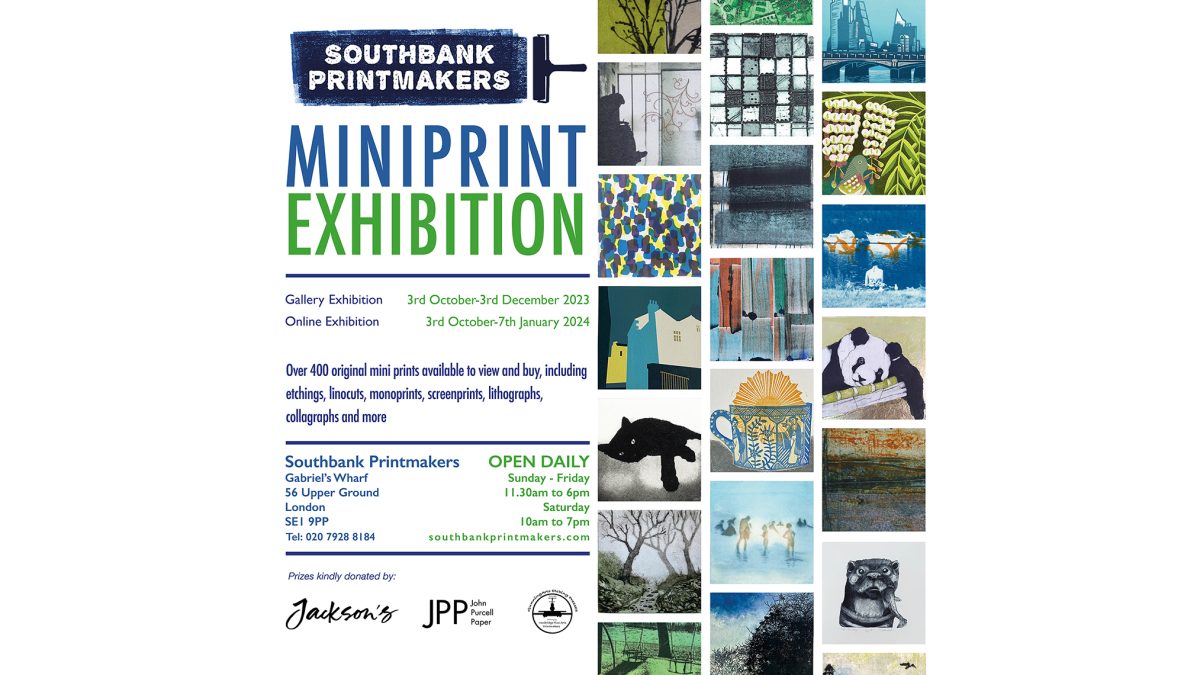 Southbank miniprint poster