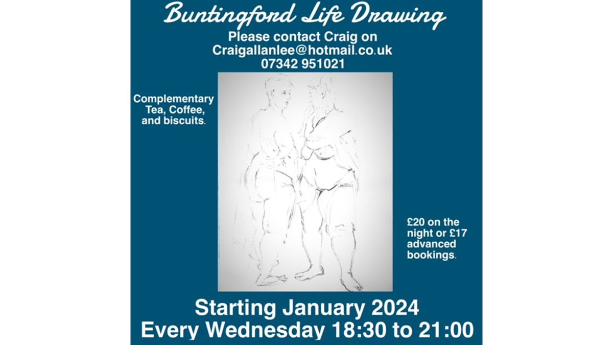 Life drawing poster