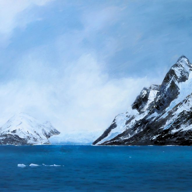 Drygalski Fjord glacier, South Georgia (Paul Rodhouse)