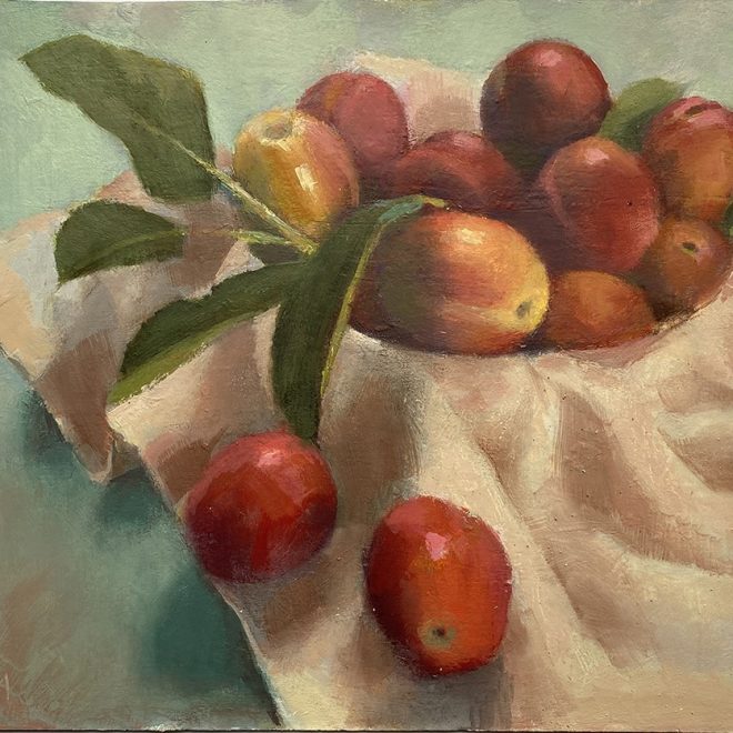 Plums whitecloth (Jill Mumford)