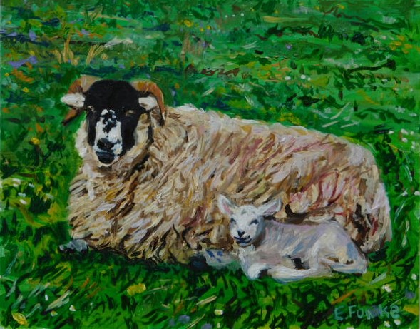 Sheep and Lamb (Emily Fowke)