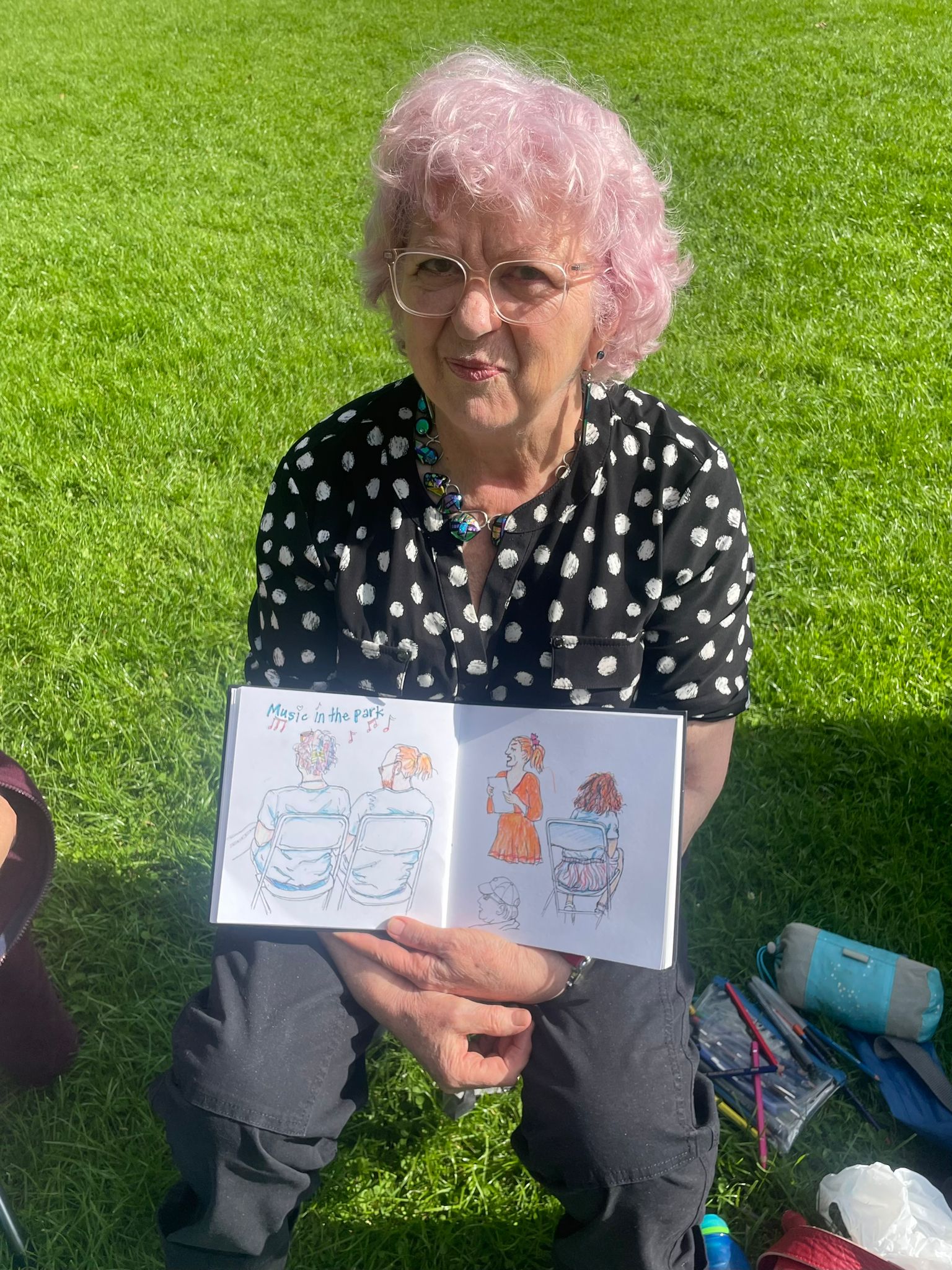 SketchTogether at Music in the Park on Romsey Rec – Cambridge Drawing ...