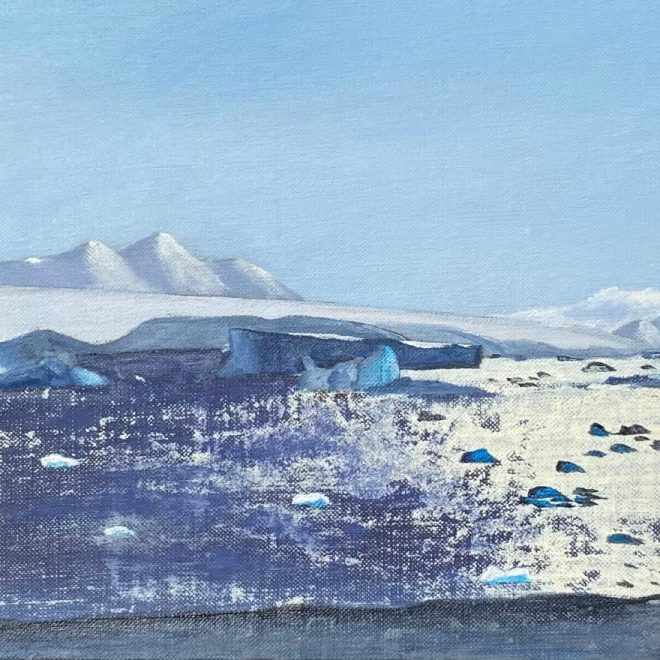 Antarctic light: South Cove, Rothera (Paul Rodhouse)