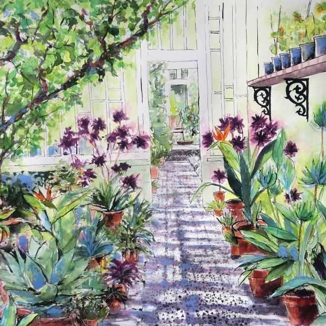 Into the Glasshouse, Heligan (Chris Lockwood)