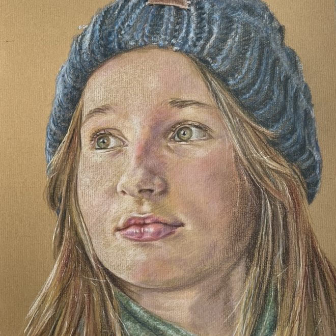 Girl With Hat (Charlotte Bedingfeld)
