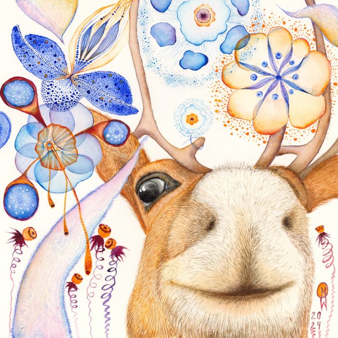 Happy Deer Mariya Myronova