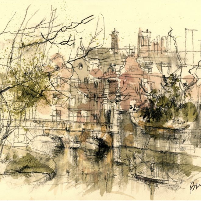 St John's College, Kitchen Bridge 1, Cambridge (Bea Lukowska)