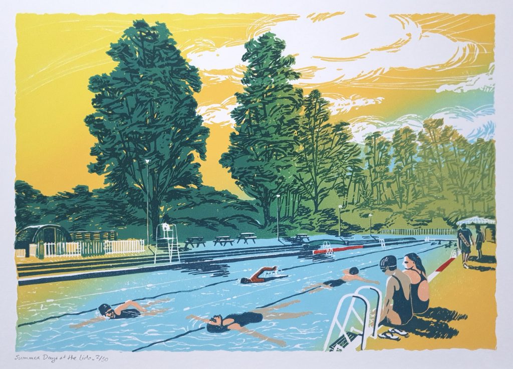 Summer Days at the Lido ed.2 (Melissa Lhoirit)