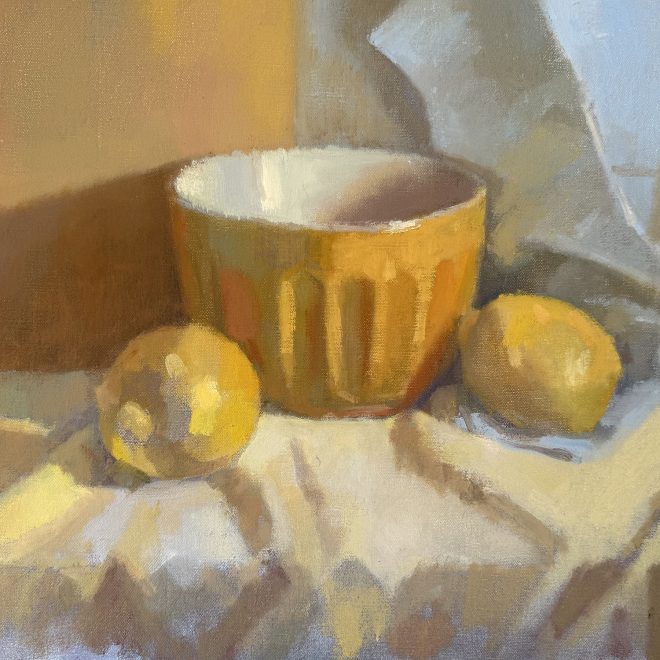 Lemons and bowl (Jill Mumford)