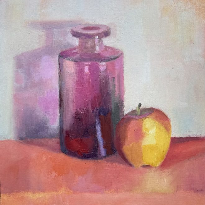 Magenta bottle (Jill Mumford)