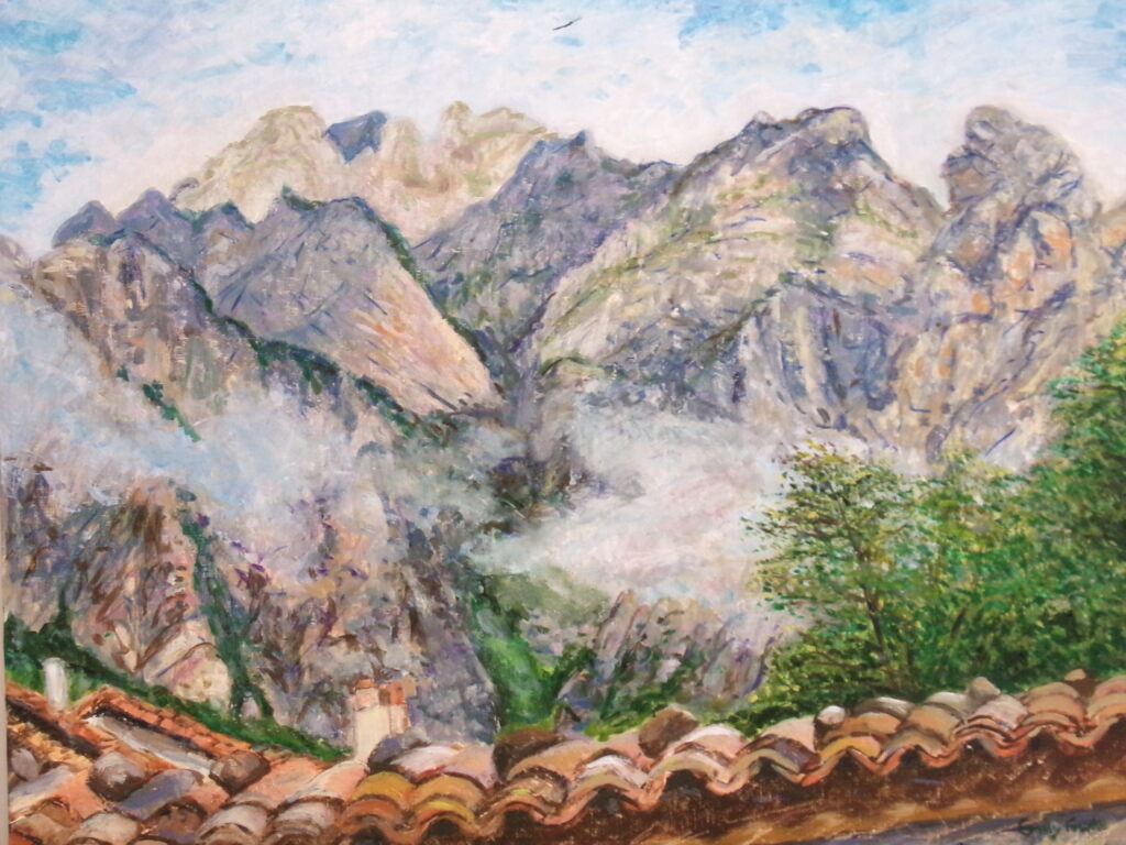 Morning Mist Clearing from the Mountains, Picos (Emily Fowke)