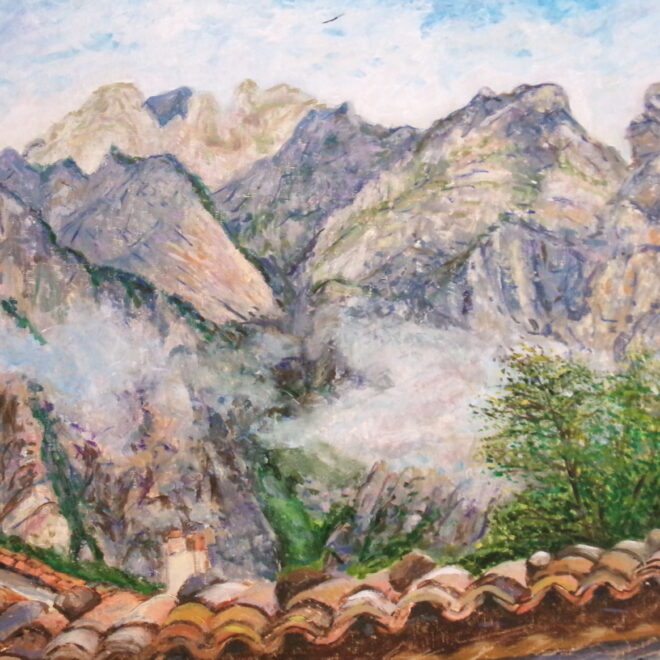 Morning Mist Clearing from the Mountains, Picos (Emily Fowke)