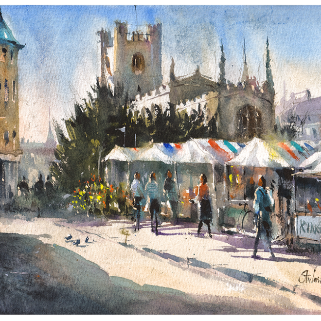 Market square Cambridge-Sameer Tulaskar
