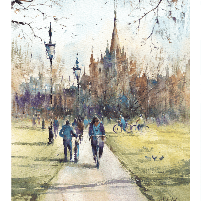 Parker's Piece Cambridge (Sameer Tulaskar)