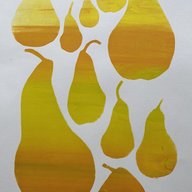 Sunset Pears (Elizabeth Jane Taylor)